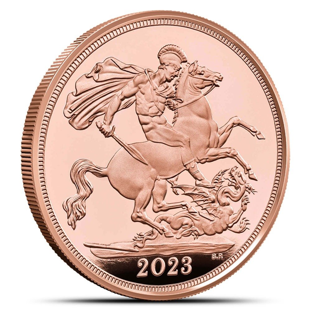 2023 Great Britain Gold Coronation of King Charles III Sovereign 5-Coin Set - Image 5