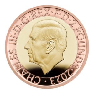 2023 Proof £2 Gold Coin Edward Jenner Boxed