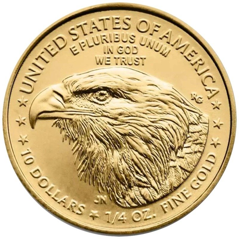 2024 1/4 oz American Eagle Gold Coin - Image 2