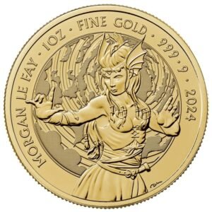 2024 1 oz Morgan Le Fay Gold Coin Myths and Legends