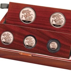 2024 Sovereign Five Coin Gold Proof Set Boxed