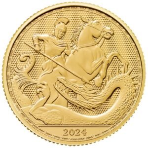 2024 1/4 oz St George and the Dragon Gold Coin