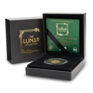 2025 1/10 oz Proof Pitcairn Islands Gold Lunar Year of the Snake Coin (Box + CoA)