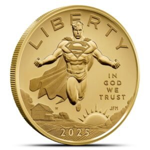2025 1/2 oz Proof DC Comics Superman American Liberty Gold Coin (Box + CoA)