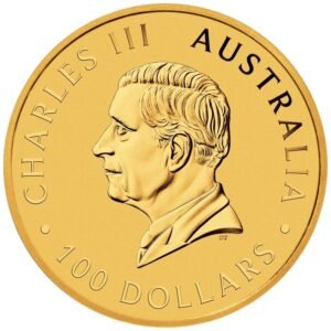 2025 1 oz Australian Kangaroo Gold Nugget Coin