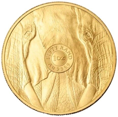 2026 1 oz Elephant Gold Coin Big Five Series