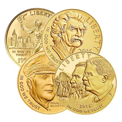$5 US Mint Commemorative Gold Coin