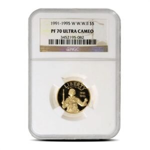 $5 US Mint Commemorative Gold Coin PR/PF70 (Random Year, Varied Label, PCGS or NGC)