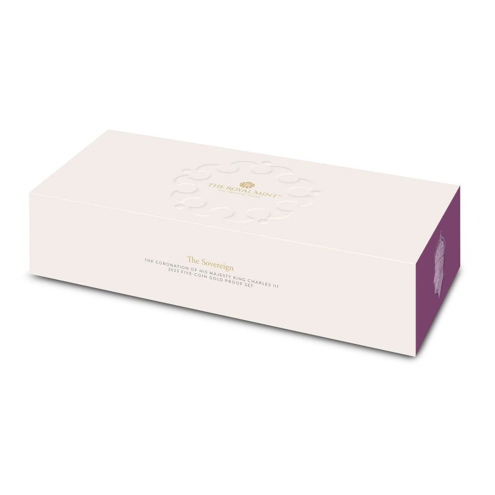 2023 Great Britain Gold Coronation of King Charles III Sovereign 5-Coin Set - Image 6