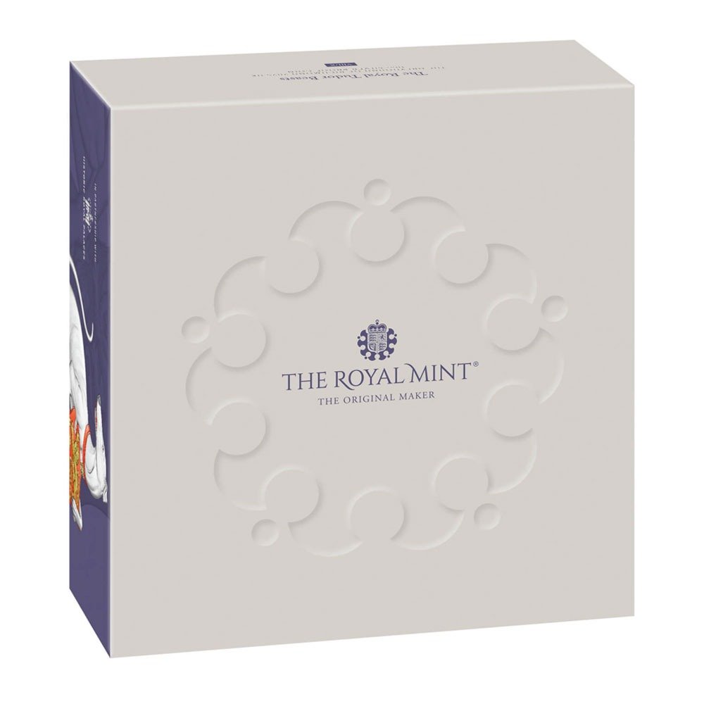 2025 10 oz Proof British Silver Tudor Beasts The Greyhound of Richmond Coin (Box + CoA) - Image 5