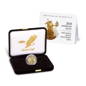 2025-W 1/10 oz Proof American Gold Eagle Coin (Box + CoA)