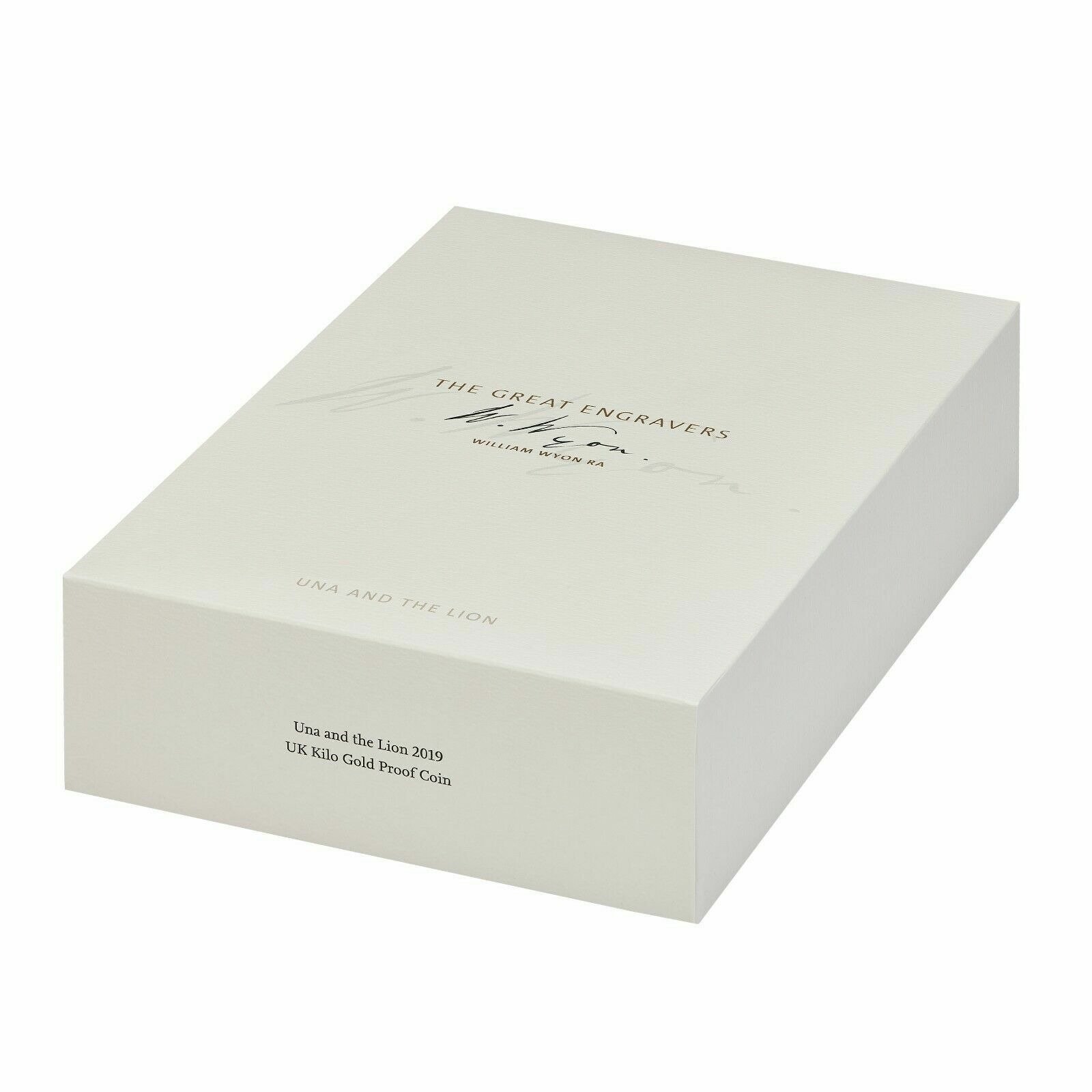 2019 1 kg Great Engravers Una and the Lion Gold Proof Coin - Image 2