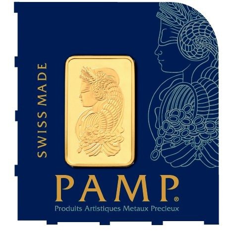 25 Gram PAMP Suisse Divisible Gold Bar (New w/ Assay, 25x1) - Image 3
