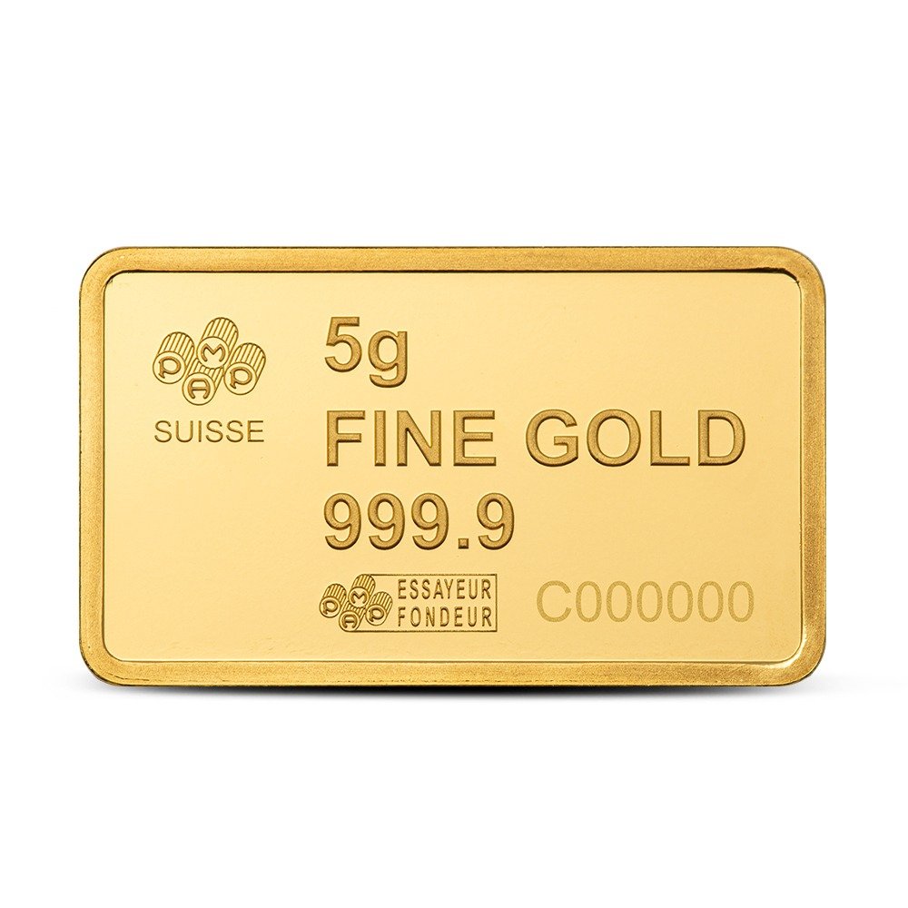 5 Gram PAMP Suisse America The Free Liberty Bell Gold Bar (New w/ Assay) - Image 4